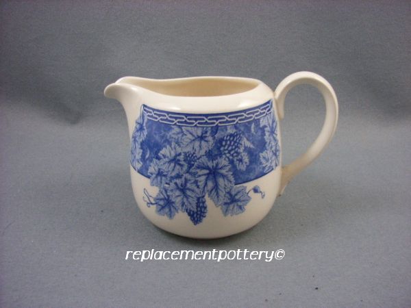Vintage Blue Milk Jug