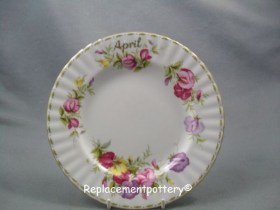 April Dessert Plate