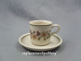 Autumn Leaves Coffee Cup & Saucer