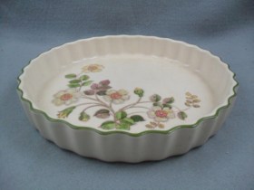 Autumn Leaves Flan Dish
