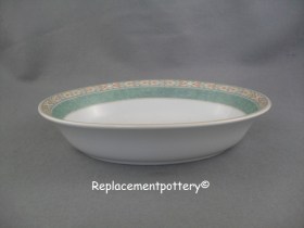 Aztec Oval Open Vegetable Dish