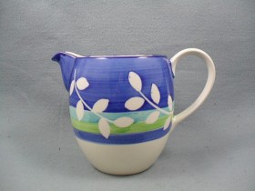 Batik Leaves Jug