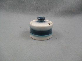 Blue Pacific Mustard Pot