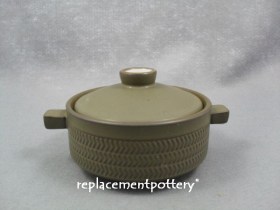 Chevron Covered Soup Bowl