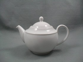 Classic White Teapot