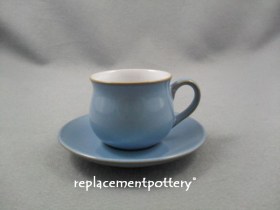 Colonial Blue Coffee Cup & Saucer