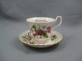 December Cup & Saucer
