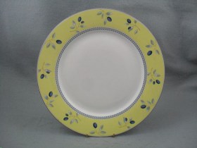 Doulton_Blueberry_Yellow_Dinner_Plate