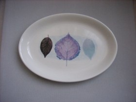 Dusk Oval Steak Plate