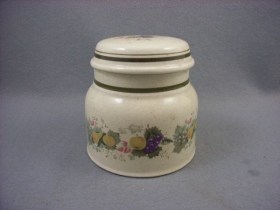 Harvest Garland Covered Sugar Bowl
