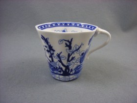 Indian Tree Blue Tea Cup