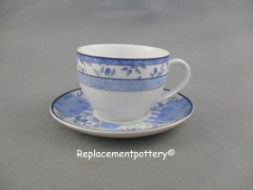 Indigo Tea Cup & Saucer