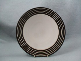 Intro Black Stripe Side / Dessert Plate