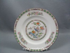 Kutani Crane Dessert Plate