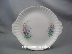 Larkspur Eared Cake Plate