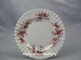 Lavender Rose Dessert Plate