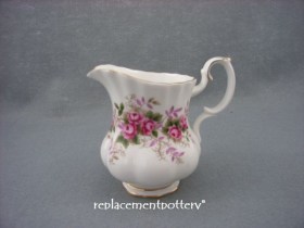 Lavender Rose Cream Jug