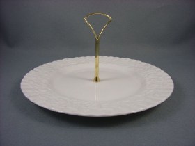 Old English Garden Cake Plate