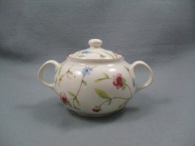 Petite Fleur Covered Sugar Bowl
