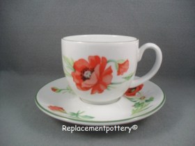 Poppies Cup & Saucer
