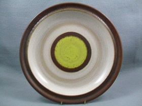 Potters Wheel Dinner Plate - Green