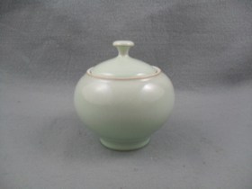Pure Green Covered Sugar Bowl