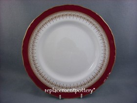 Regency - Red Dinner Plate