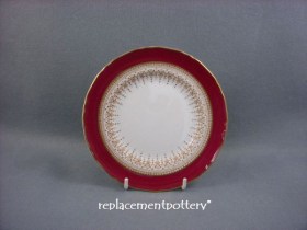 Regency - Red Side Plate