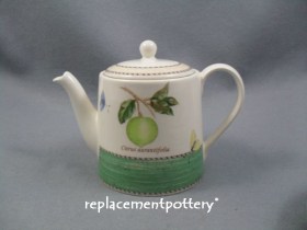 Sarah's Garden Teapot 1 Pint Green