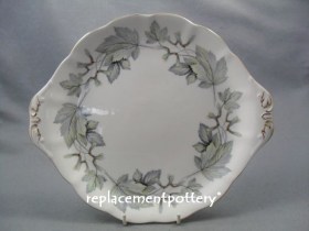 Silver Maple Eared Serving Plate