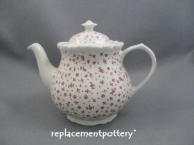 Sprig Teapot - Pink
