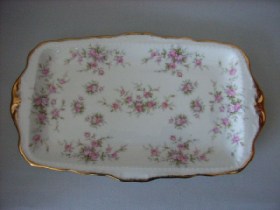 Victoriana Rose Sandwich Tray