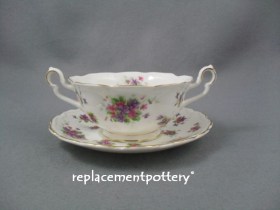 Violetta Soup Bowl & Stand