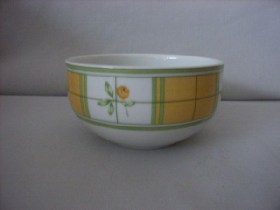 Yellow Rose Sugar Bowl