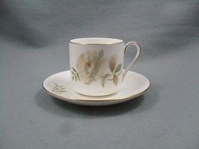 Yorkshire Rose Coffee Cup & Saucer